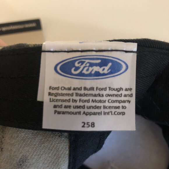 Ford Built Tough Super Duty Mossy Oak Camo Baseball Cap Adjustable Strap Hat NEW - Picture 6 of 9